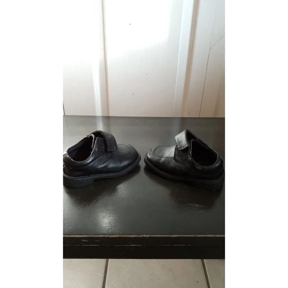 Tiny Toes baby boy black‎ dress shoes